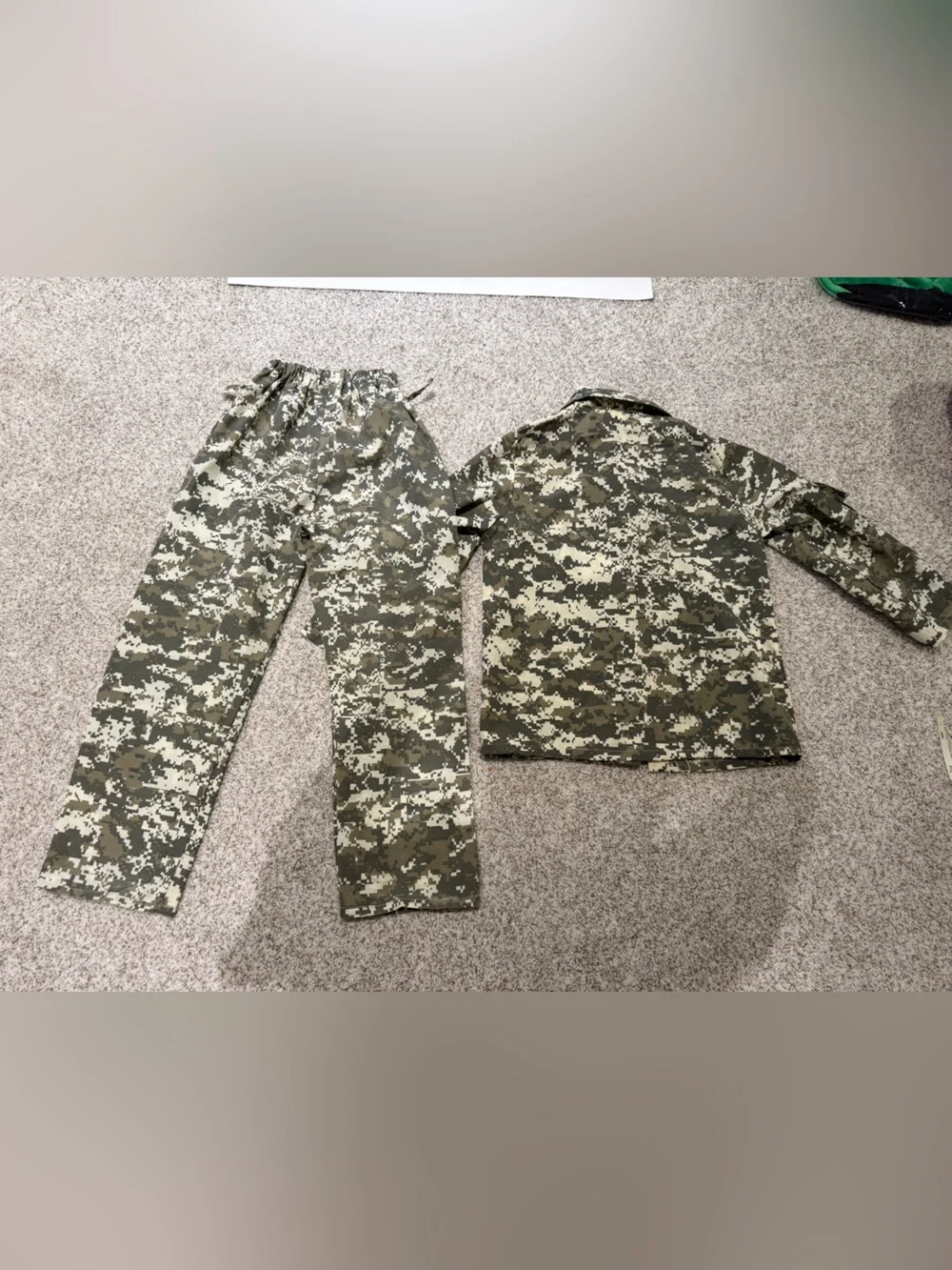 Dress Up America Special Forces Navy Seal Camo Costume Set Kids Medium 8-10